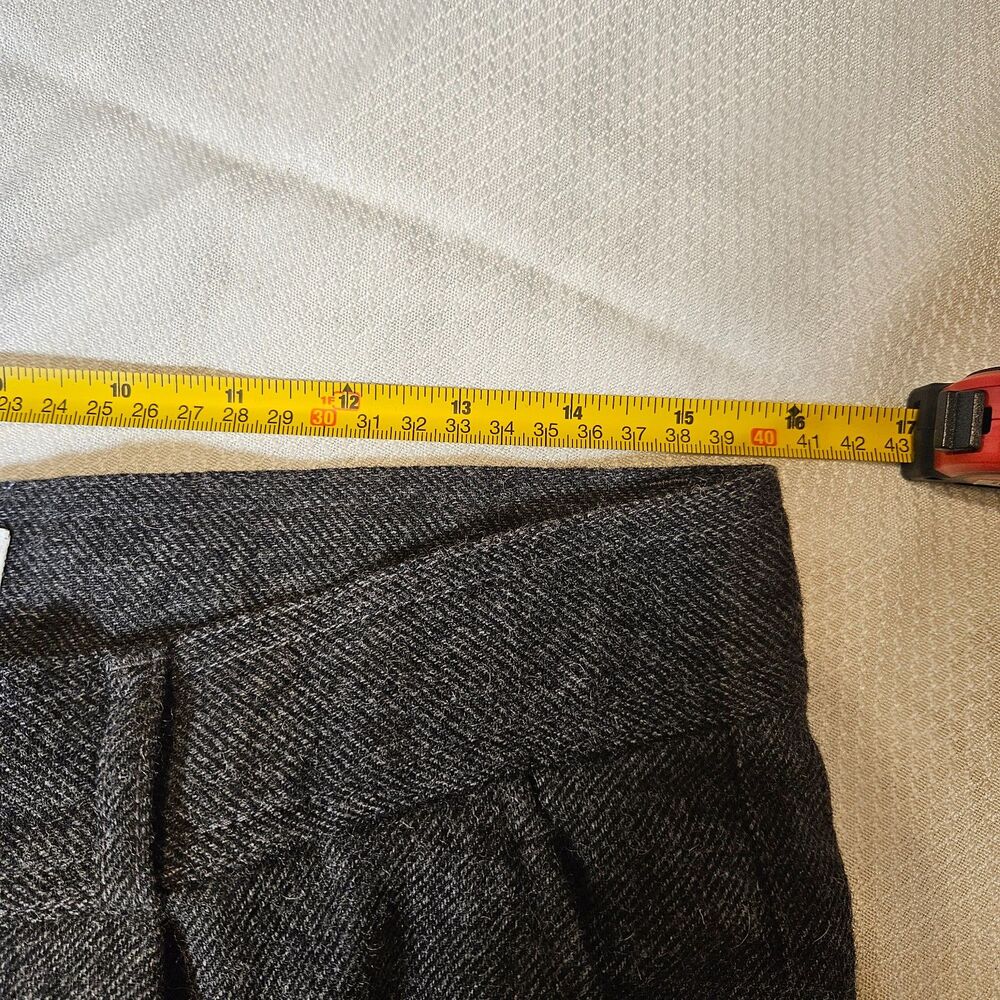 I Love Ugly Hi Stranger mens trousers gray medium wool blend - Picture 9 of 12